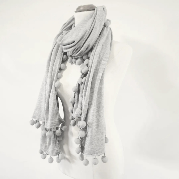 Witchery Pom Pom Scarf - Picture 3 of 7